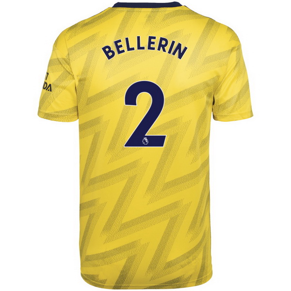 Camiseta Arsenal NO.2 Bellerin 2ª 2019/20 Amarillo